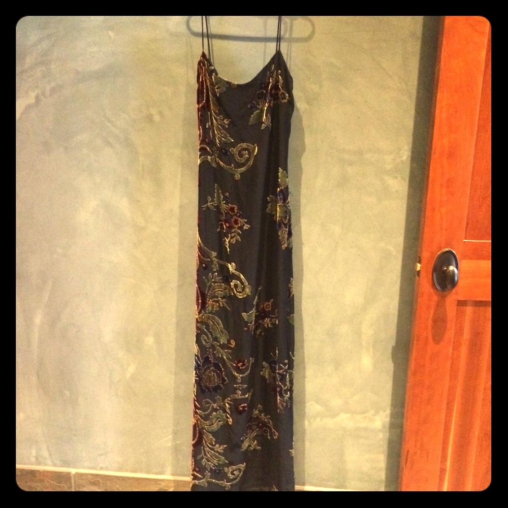 Stunning Velvet Overlay Dress